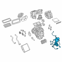 OEM 2020 Jeep Renegade Wiring-A/C And Heater Diagram - 68413824AA