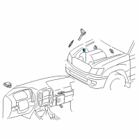 OEM 2006 Lexus LX470 Relay, Main Diagram - 85915-30050