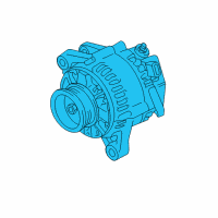 OEM 2021 Toyota Tacoma Alternator Diagram - 27060-0P460