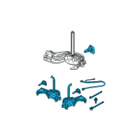 OEM 2009 Honda Accord Fog Lights (Standard on V-6) Diagram - 08V31-TE0-100