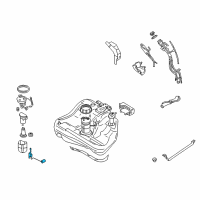 OEM Chrysler Sebring Levl Unit-Fuel Diagram - MR487606
