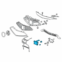 OEM 2020 Acura ILX Radar Sub-Assembly Diagram - 36802-TX6-A04