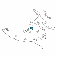 OEM Nissan Versa Base-Filler Lid Diagram - G8120-3BAMA