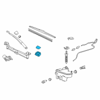 OEM 2007 Lexus IS350 Sensor, Rain Diagram - 89941-53020