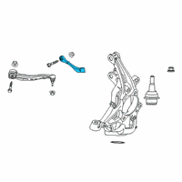 OEM 2021 Ford Police Interceptor Utility Rear Lower Control Arm Diagram - LB5Z-3079-B