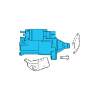 OEM 2009 Jeep Wrangler Engine Starter Diagram - 4801850AA