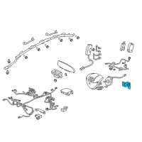 OEM 2013 Honda Insight Sensor Assy., FR. Crash Diagram - 77930-SZT-B11