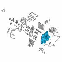 OEM 2020 Hyundai Tucson Case-Heater, RH Diagram - 97135-D3100