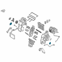 OEM Kia Sportage Intake Door Actuator Diagram - 971573T000