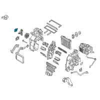 OEM 2018 Hyundai Tucson Mode Actuator Diagram - 97154-3Z000