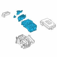 OEM Chevrolet Volt Fuse & Relay Box Diagram - 84016065