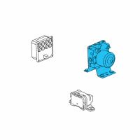 OEM 2008 Chevrolet Malibu Modulator Diagram - 22691085