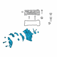 OEM 2021 Jeep Cherokee Cover-Chain Case Diagram - 68104731AF