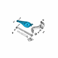 OEM 2003 BMW 325xi Upper Left Wishbone Diagram - 33-32-6-781-625