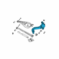 OEM BMW 330i Trailing Arm, Left Diagram - 33-32-6-774-779