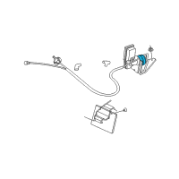 OEM 1994 Dodge B150 SERVO-Speed Control Diagram - 53009315