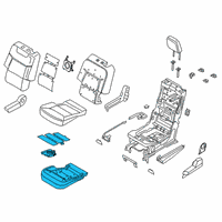 OEM 2020 Lincoln Aviator PAD ASY - FRONT SEAT HEATING Diagram - LC5Z-78632A22-H