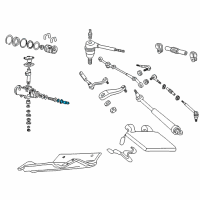 OEM 1998 GMC Jimmy Valve, Steering Gear Diagram - 26078551