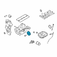 OEM 2019 Nissan Rogue Sport PULLEY-CRANKSHF Diagram - 12303-1KC5C