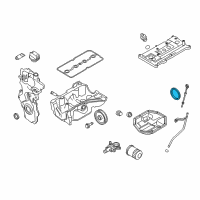 OEM 2011 Nissan Juke Oil Seal-Crank Diagram - 12279-1HC0A