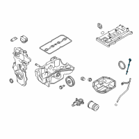 OEM 2013 Nissan Cube Gauge - Oil Level Diagram - 11140-ED80B