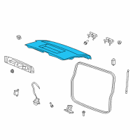 OEM Jeep LIFTGATE Diagram - 55396984AE