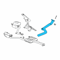 OEM 2017 Dodge Challenger Converter-Front Diagram - 68057163AF