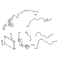 OEM 2022 Toyota Prius Prime Temperature Sensor Diagram - 88620-47070