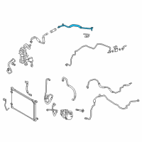 OEM 2020 Toyota Prius Prime Suction Pipe Diagram - 88717-47060