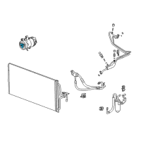 OEM 2008 Buick LaCrosse Clutch Diagram - 89018605