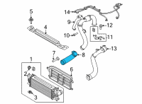 OEM 2021 Ford Bronco DUCT - AIR Diagram - MB3Z-6C646-C