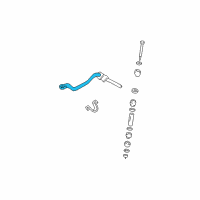 OEM Chevrolet R30 Shaft-Front Stabilizer Diagram - 15548449