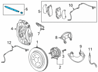 OEM Cadillac CT5 Guide Pin Diagram - 89047728