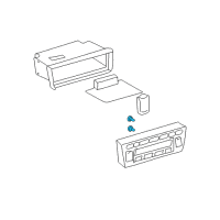 OEM Toyota Avalon Bulb Diagram - 90010-03025