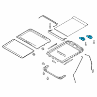 OEM 2019 Ford Edge Motor Assembly Diagram - FL3Z-15790-F