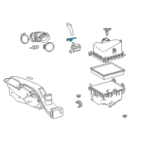 OEM 2021 Toyota Venza Vent Hose Clip Diagram - 90467-21004