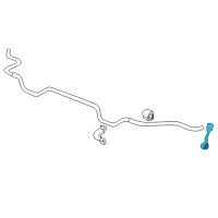 OEM 2004 Chevrolet Classic Link, Rear Stabilizer Shaft Diagram - 22601060