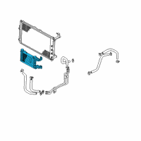 OEM 2004 Kia Sedona Cooler Assembly-Oil Diagram - 0K52Y199FXA