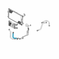 OEM 2002 Kia Sedona Oil Hose Diagram - 0K52Y199M1A