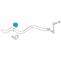 OEM 2014 Toyota Tacoma Bushings Diagram - 48815-AD030