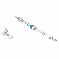 OEM 2021 Nissan NV200 Repair Kit-Dust B00T, Inner Diagram - C9741-EL00A