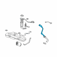 OEM 2004 Chevrolet Classic Filler Pipe Diagram - 22688928