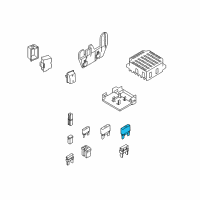 OEM 2008 Lincoln MKX Circuit Breaker Diagram - F3HZ-14526-D
