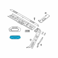 OEM BMW Z4 Interior Lights Diagram - 63319490428