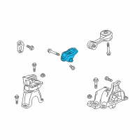 OEM 2019 Honda Civic Bracket, Torquerod Lw Diagram - 50690-TBA-A01