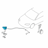 OEM 2004 Chrysler Sebring Pump-Cruise Control Vacuum Diagram - MR309795