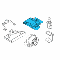 OEM BMW 135i Ultrasonic Module Diagram - 65-75-9-244-134