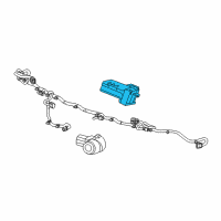 OEM 2018 Cadillac XT5 Module Diagram - 84013511