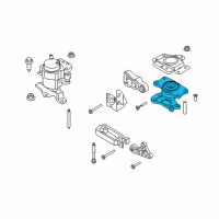 OEM Lincoln Upper Mount Diagram - HP5Z-6068-A