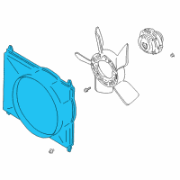 OEM 2000 Chevrolet Tracker SHROUD Diagram - 30024010